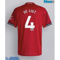 Manchester United Matthijs de Ligt #4 Replica Home Shirt 2025-26 Short Sleeve